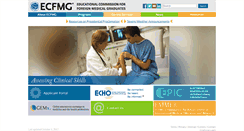 Desktop Screenshot of ecfmg.org